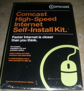 Comcast High Speed Internet Self Install Kit Computer