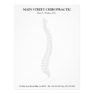 Lateral Spine Chiropractic Letterhead 