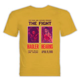 Hearns vs Hagler Boxing Poster T Shirt
