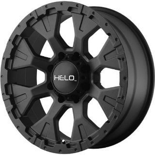 Helo HE878 16 Black Wheel / Rim 6x5.5 with a  12mm Offset and a 106.25