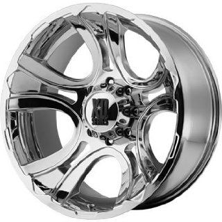 XD XD801 22x11 Chrome Wheel / Rim 6x5.5 with a  44mm Offset and a 106