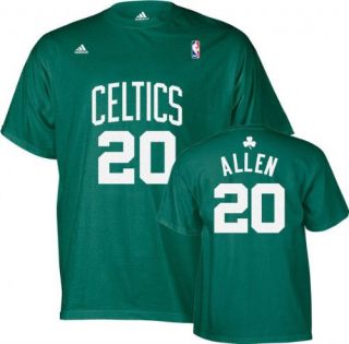 Ray Allen adidas Name and Number Boston Celtics T Shirt