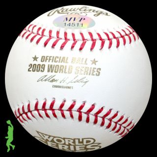 Hideki Matsui Signed Auto 2009 World Series MVP Baseball Ball Yankees
