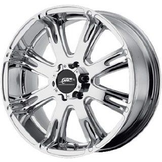 JR Ribelle 17x8.5 Chrome Wheel / Rim 5x135 with a 0mm Offset and a 87
