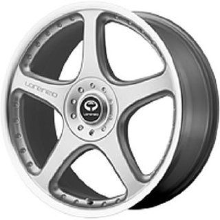 Lorenzo WL028 20x8.5 Silver Wheel / Rim 5x4.5 & 5x120 with a 35mm
