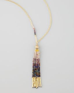 Rachel Zoe Chain Tassel Necklace   