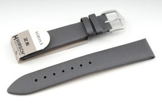 Hirsch Verona Synthetic Mesh & Leather Padded Watch Strap . Brand new