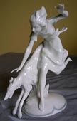 Hutschenreuther Borzoi Barzoi Dog Porcelain Figurine