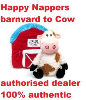Happy Nappers Barnyard to Cow Pillow Pet 21w Sound