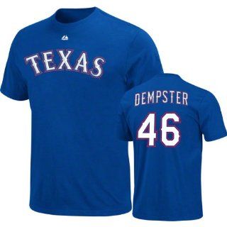  : Texas Rangers  Any Player  Name and Number Shirt: Sports & Outdoors
