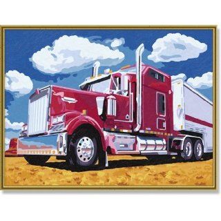  60 919 0482   Painting by Number, US Truck, 30x40 cm Toys & Games