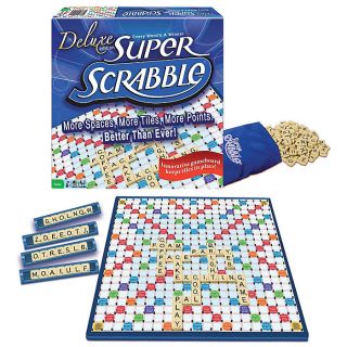 WINNING MOVES GAMES Super Scrabble Deluxe Edition G, WNM1159
