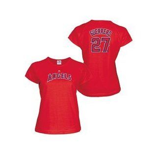  Number T Shirt by Majestic Athletic   Red Medium