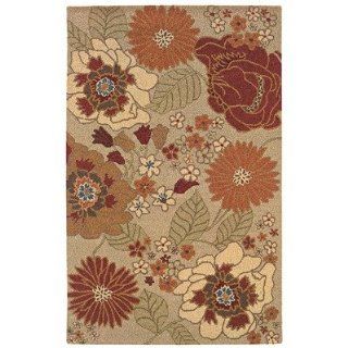   Dazzle Scale Florals Rug Rug Size 8 x 10