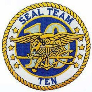 U.S. Navy SEAL Team 10 Patch 4 Patio, Lawn & Garden