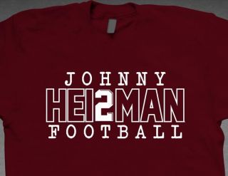 Johnny Manziel Heisman T Shirt Johnny Football Shirt Texas A M Aggies