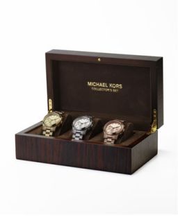 Michael Kors Runway Chronograph Watch Set   