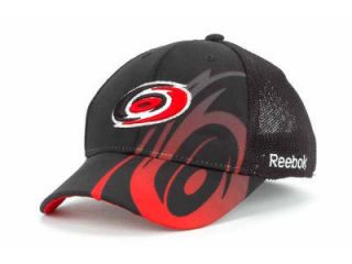  NHL Second Season Flex Fit Black Hockey Hat Carolina Hurricanes