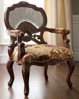 John Richard Collection Gold Blossoms Chair   