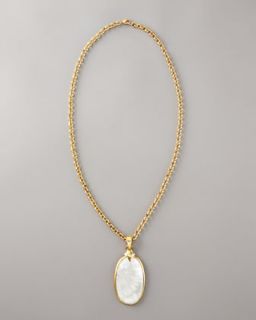 Y0MHM Jose & Maria Barrera Mother of Pearl Chain Necklace