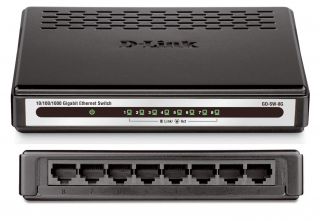 D Link Systems Inc. 8 Port Gigabit Desktop Switch (GO SW