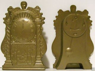 1960s Hillsville Virginia Mantle Clock Souvenir s P