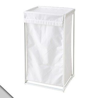 Småland Böna IKEA   ANTONIUS Laundry bag with stand + Caster, white