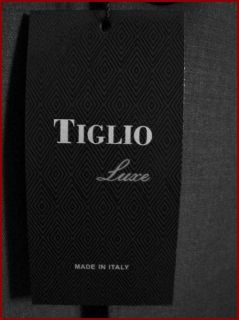 TIGLIO Luxe Grey Mens Suit 40R 2BT 150s Wool Made in Italy Retail $