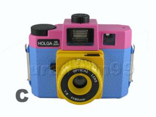 Holga 120 GCFN Camera Mix CMY Colour Flash LOMO 6x6