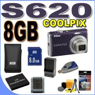 Nikon Coolpix S620 12.2MP Digital Camera w/ 4x Optical VR