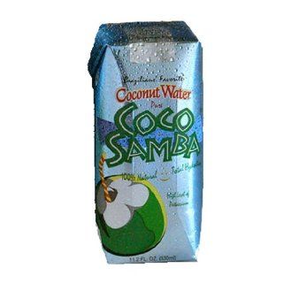 COCO SAMBA Brazils PREMIUM Coconut Water, 11.2 Ounce (Pack of 12