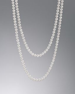 david yurman pearl buckle strand necklace 40 l