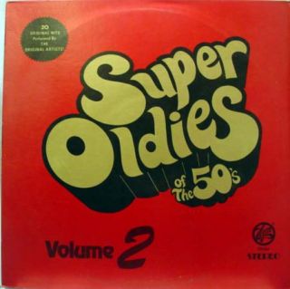 SUPER OLDIES OF THE 50S vol. 2 LP VG+ TOP 50 2 Vinyl Record