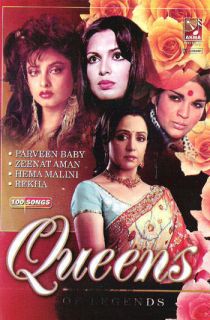  Indian Song DVD Queens of Legends Rekha Zeenat Aman Hema Malini