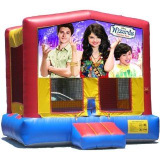 Wizards of Wavely Place Bounce House Inflatable Jumper Art