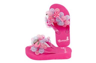 Bubble Flop Kids Flip Flop Sandals Slippers (PINK / SKY