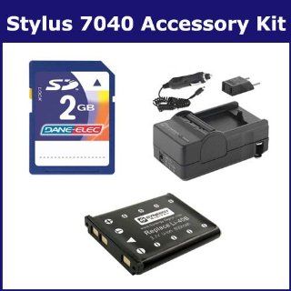 Olympus Stylus 7040 Digital Camera Accessory Kit includes