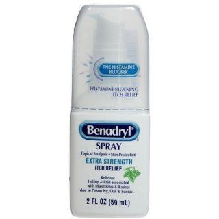 Benadryl Itch Relief Spray, Extra Strength 2oz (Quantity