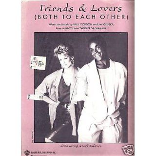 Sheet Music Loring Anderson Friends And Lovers 101