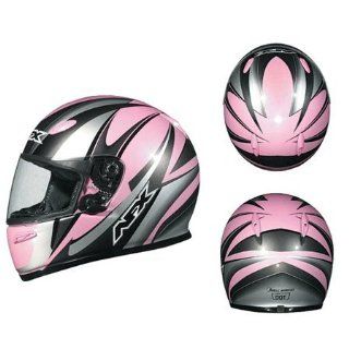 AFX FX 96 Chrome Multi Full Face Helmet Large  Pink  