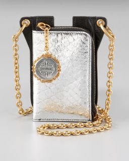 Dolce & Gabbana iPhone Chain Strap Wallet   
