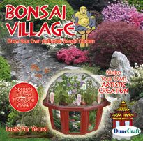 Bonsai Tree Window Garden Terrarium Kit w Seeds
