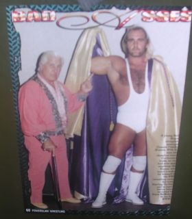 Hulk Hogan and Classie Freddie Blassie Wrestling Poster