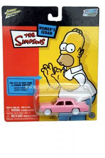 JL The Simpsons Homers Sedan Pink White Lightning