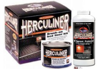  Black Herculiner Roll in Bedliner Kit Quart UV