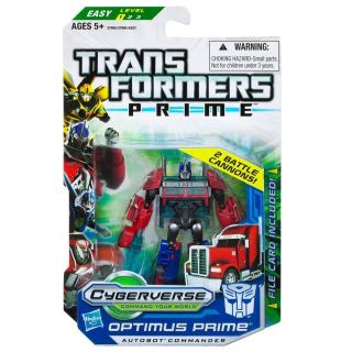 Hasbro Transformers Prime Cyberverse Animated Optimus Prime Commander