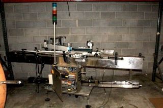 Herma Labeler for Round Containers Sweet Machine