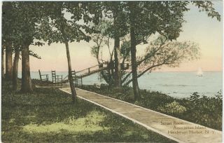 1923 from henderson harbor this postcard is in good condition