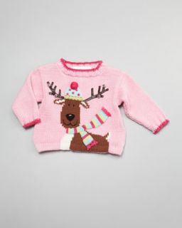  available in pink $ 74 00 art walk reindeer holiday sweater $ 74