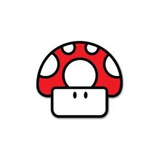 Super Mario Mushroom TOAD Nintendo car decal sticker 4 : 